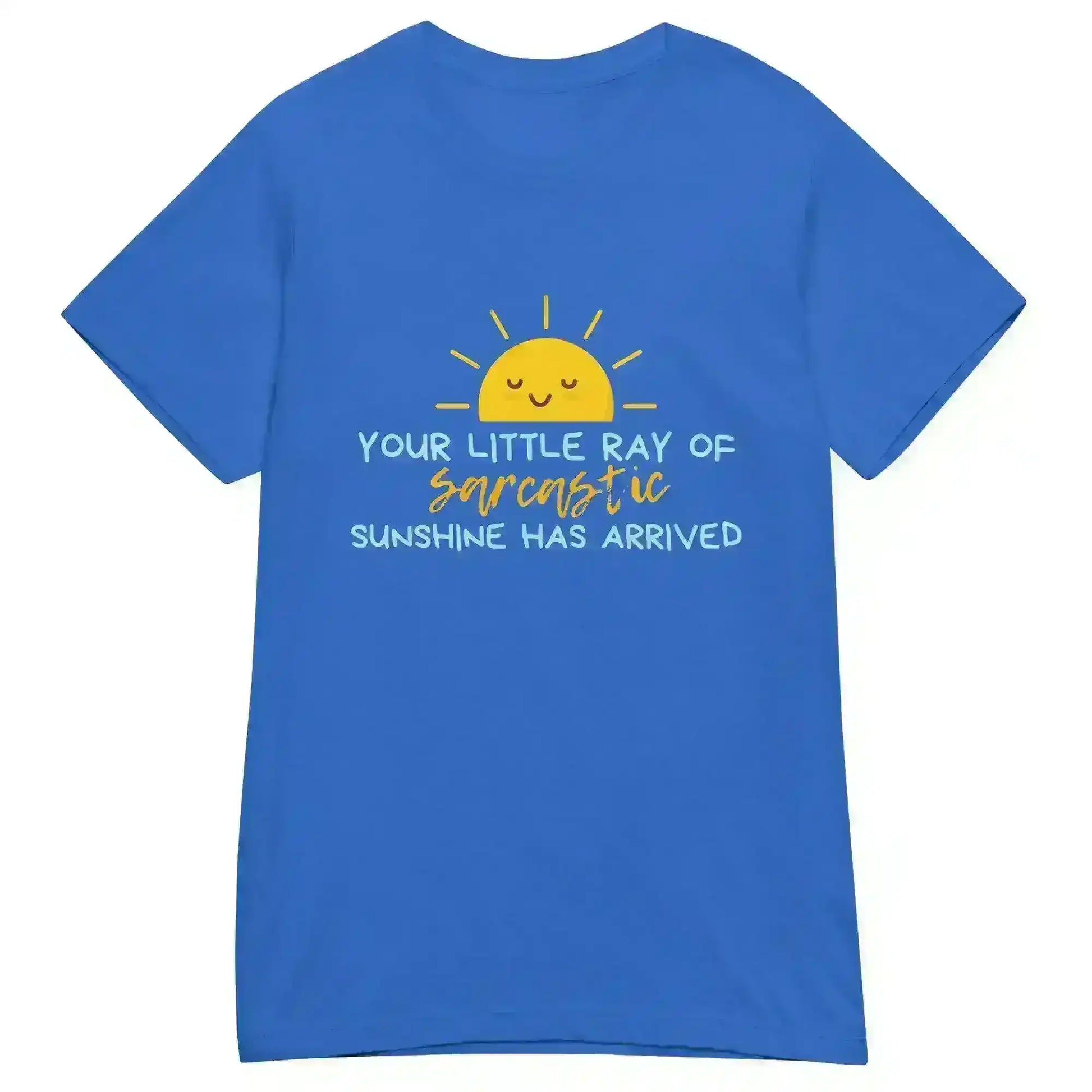 Sarcastic Ray of Sunshine - Fitted Tee - Cady Creations