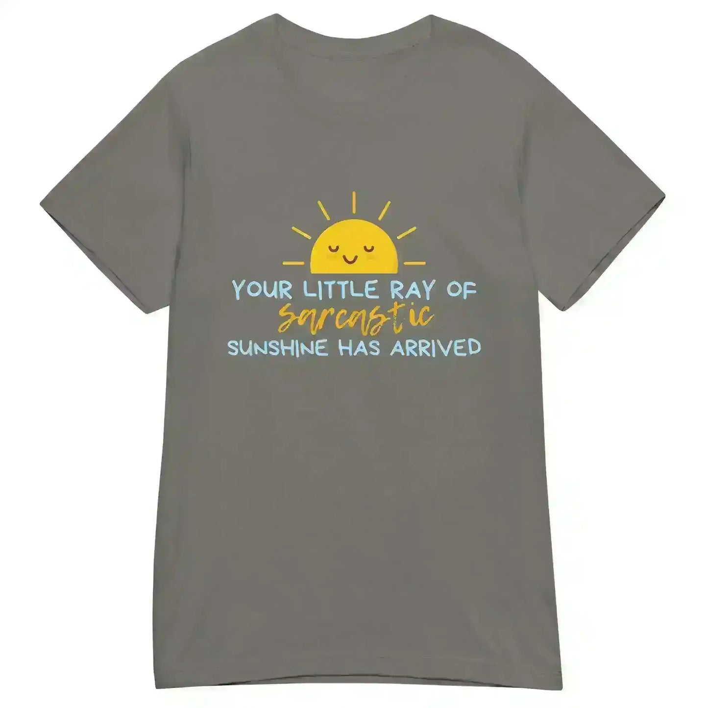 Sarcastic Ray of Sunshine - Fitted Tee - Cady Creations