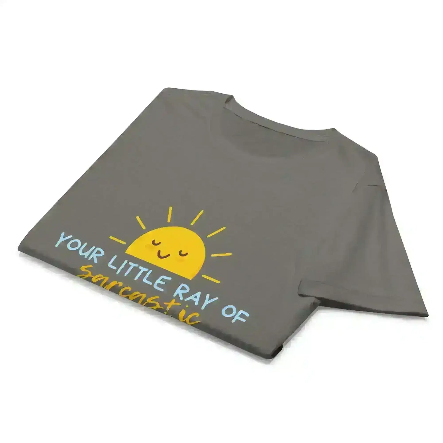 Sarcastic Ray of Sunshine - Fitted Tee - Cady Creations
