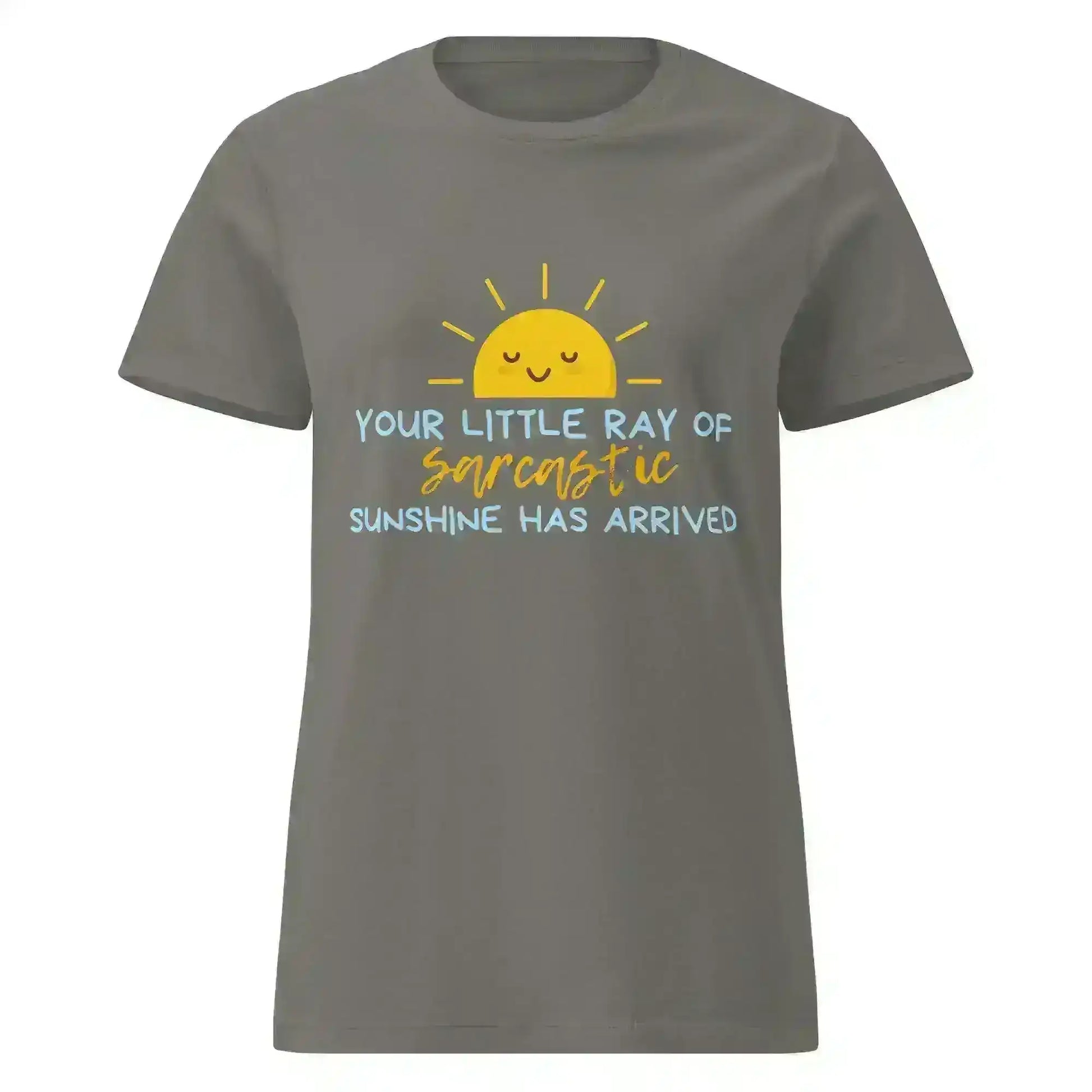 Sarcastic Ray of Sunshine - Fitted Tee - Cady Creations