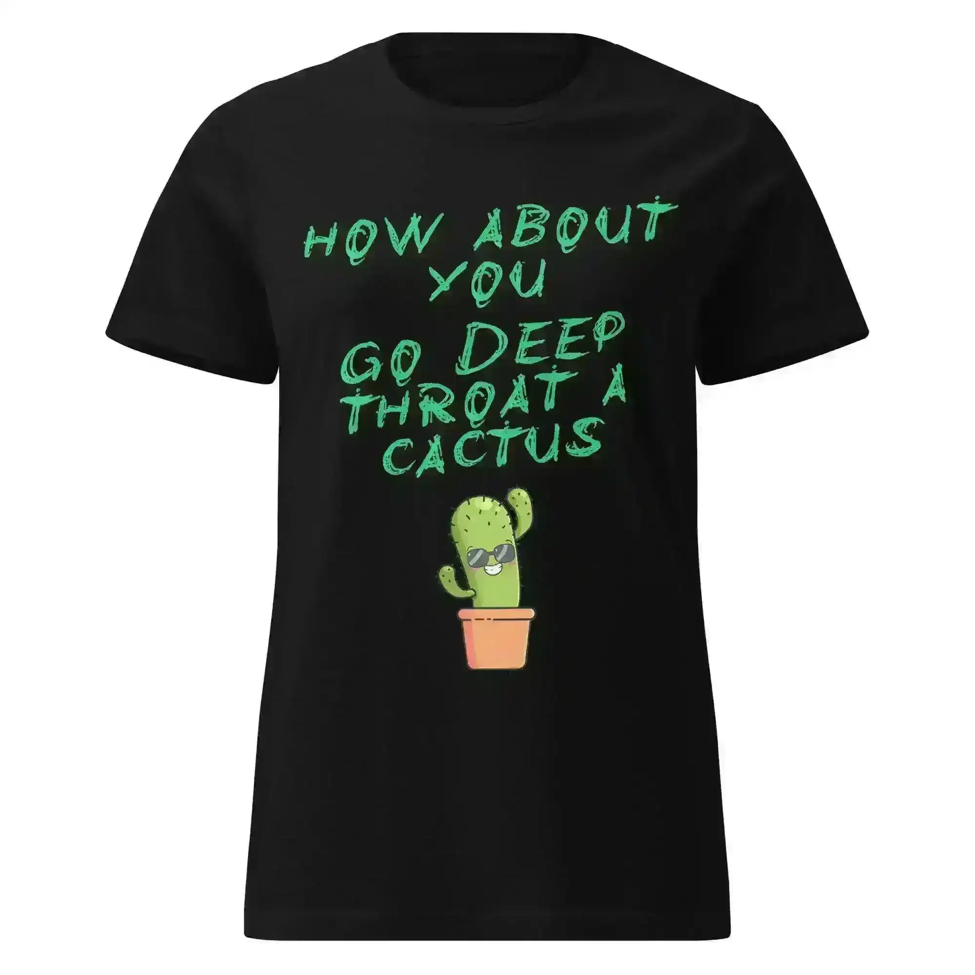 Sassy Cactus - Fitted Tee - Cady Creations