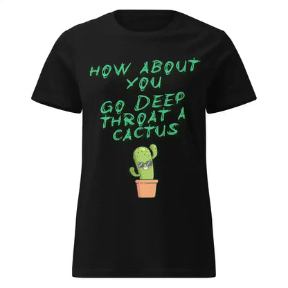 Sassy Cactus - Fitted Tee - Cady Creations