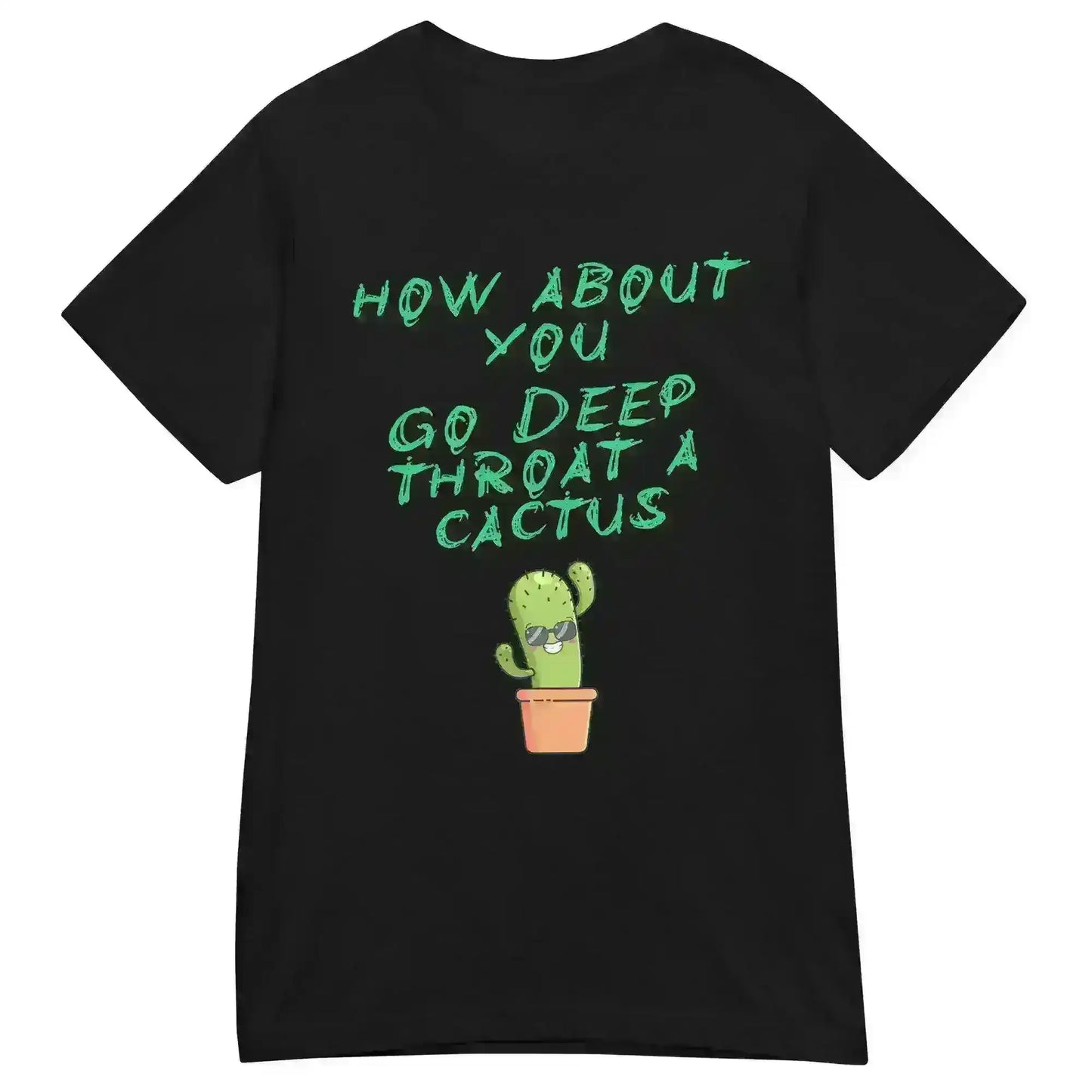 Sassy Cactus - Fitted Tee - Cady Creations
