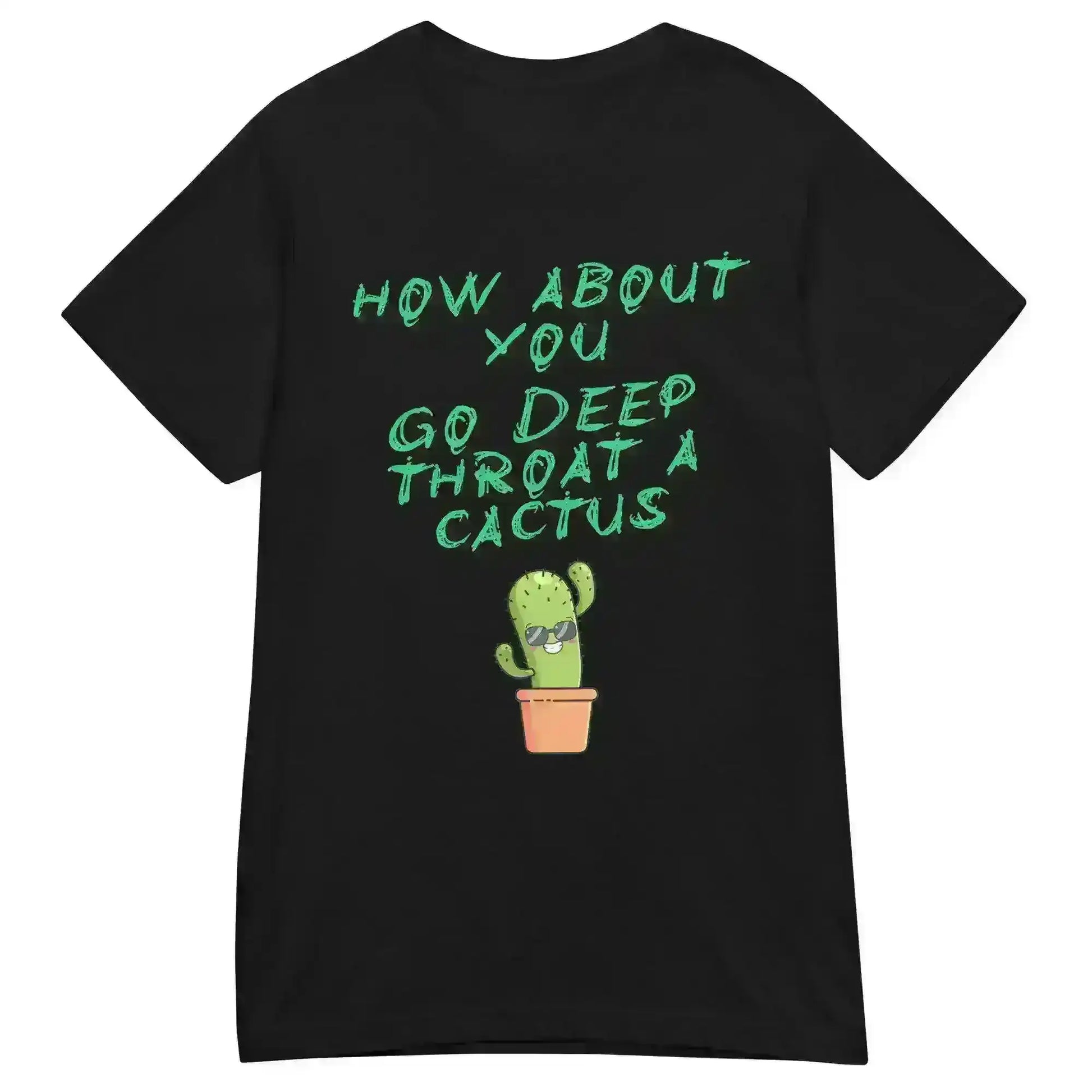 Sassy Cactus - Fitted Tee - Cady Creations