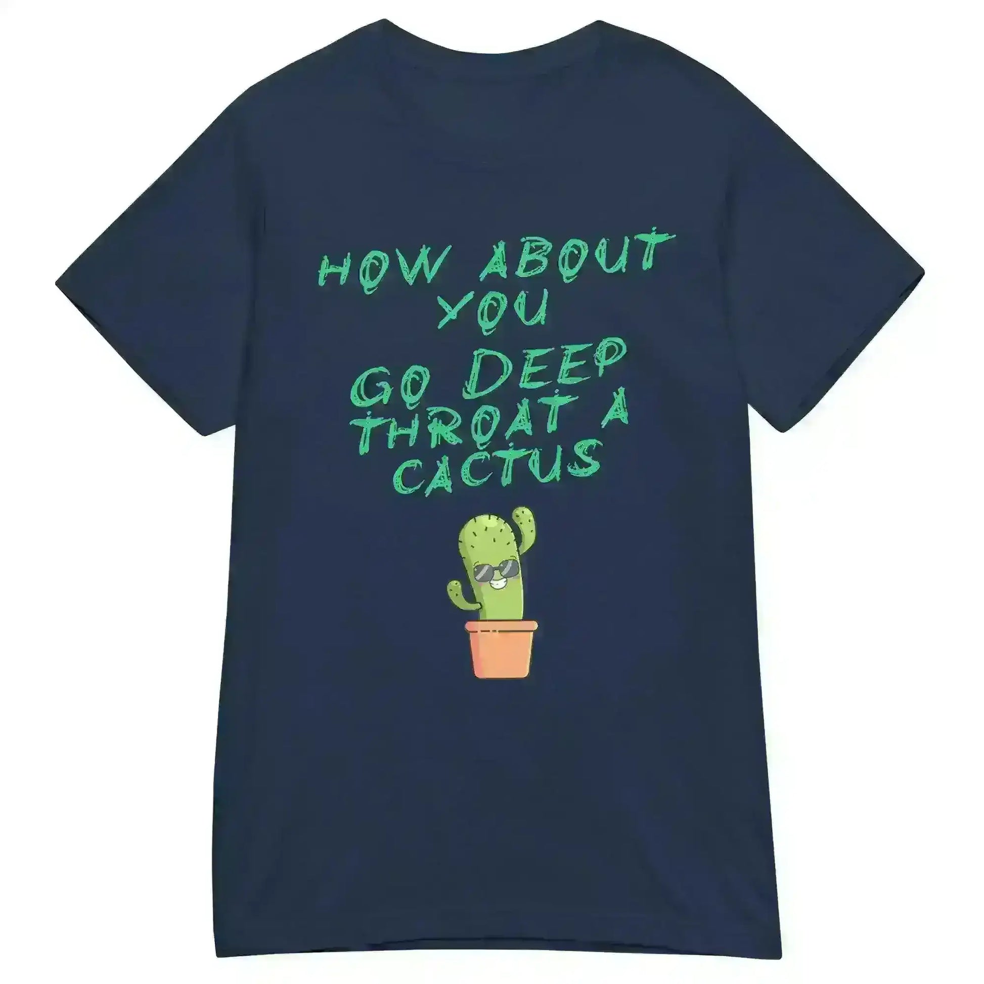 Sassy Cactus - Fitted Tee - Cady Creations