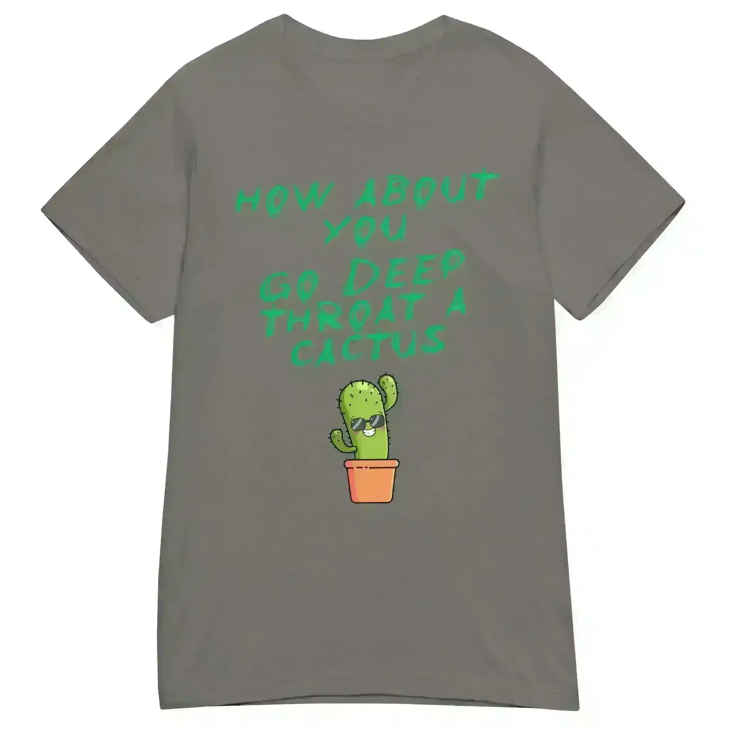 Sassy Cactus - Fitted Tee - Cady Creations