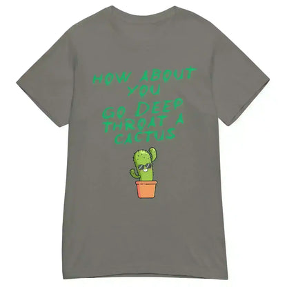 Sassy Cactus - Fitted Tee - Cady Creations