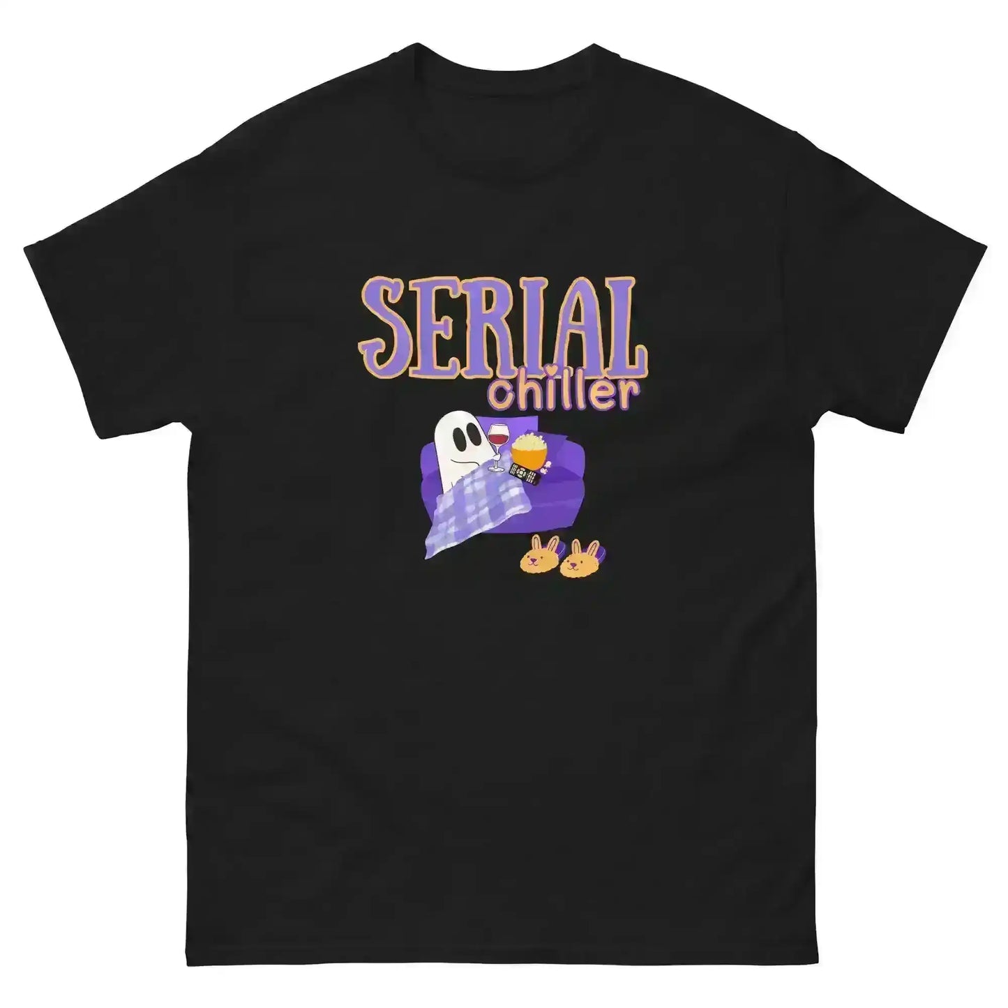 Serial Chiller Unisex Tee - Spooky Season Halloween Humor - Cady Creations