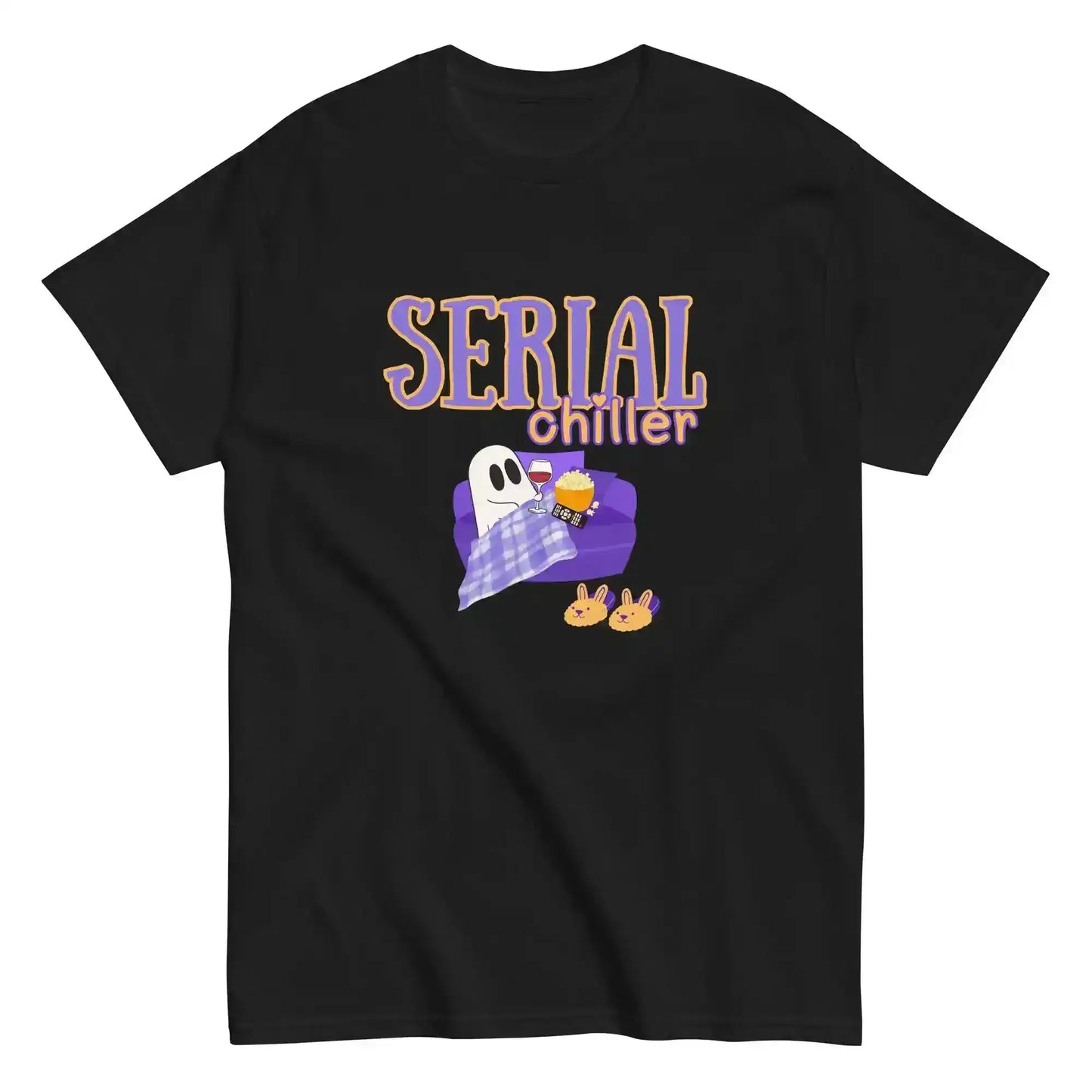 Serial Chiller Unisex Tee - Spooky Season Halloween Humor - Cady Creations