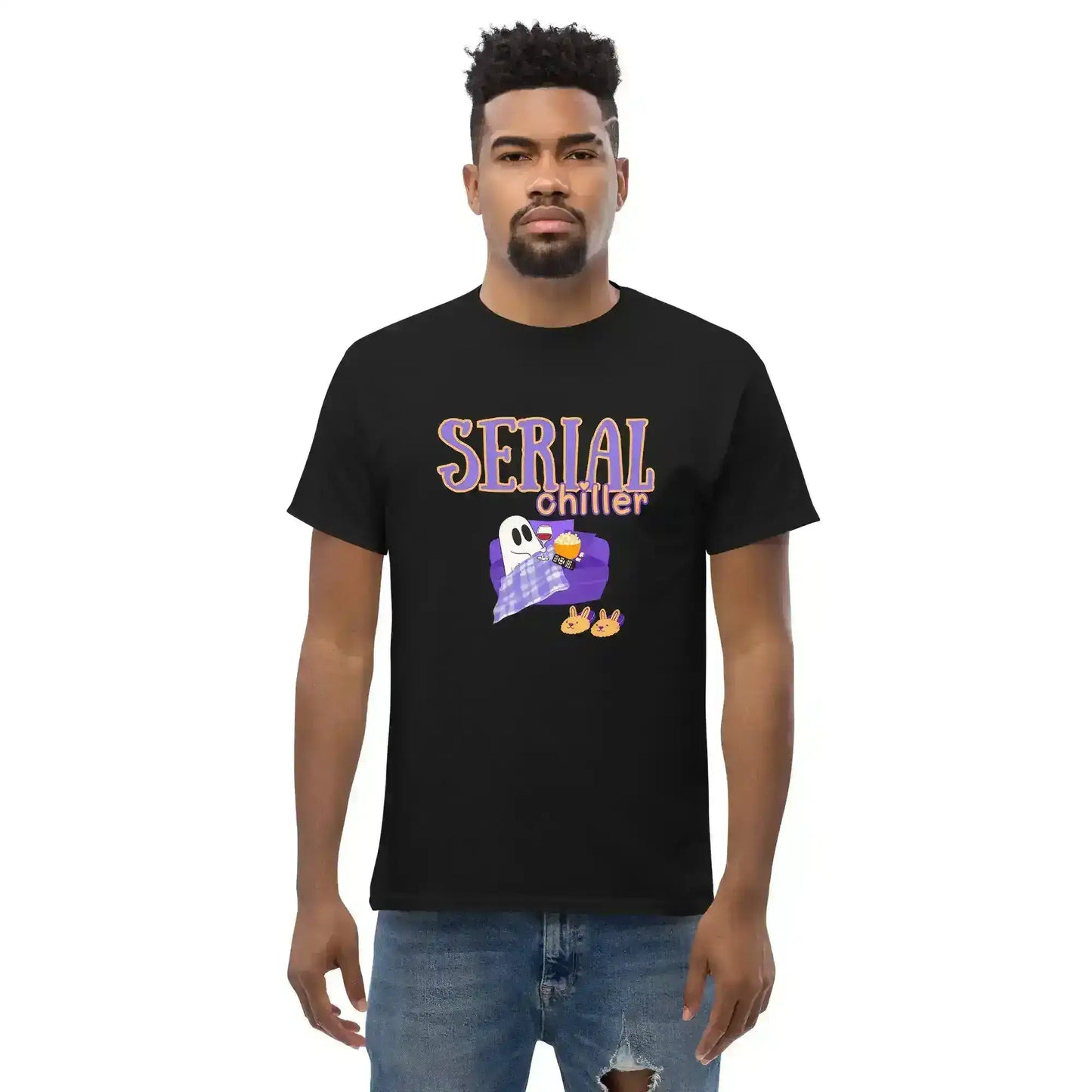 Serial Chiller Unisex Tee - Spooky Season Halloween Humor - Cady Creations