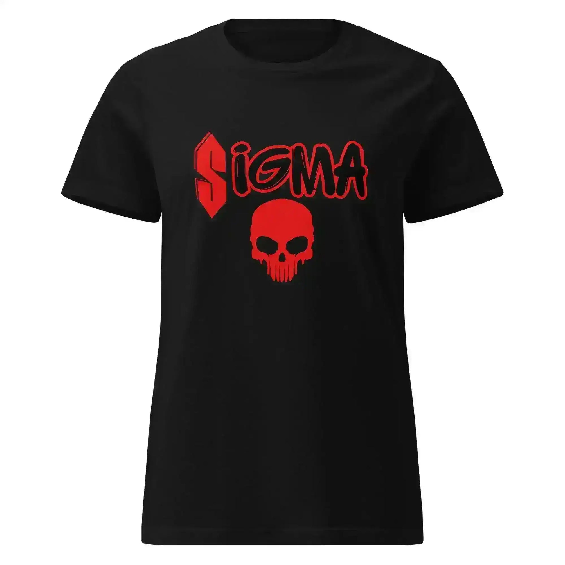 Sigma Fitted Tee - Gen Z Sigma Energy - Cady Creations