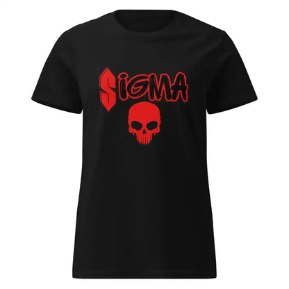 Sigma Fitted Tee - Gen Z Sigma Energy - Cady Creations