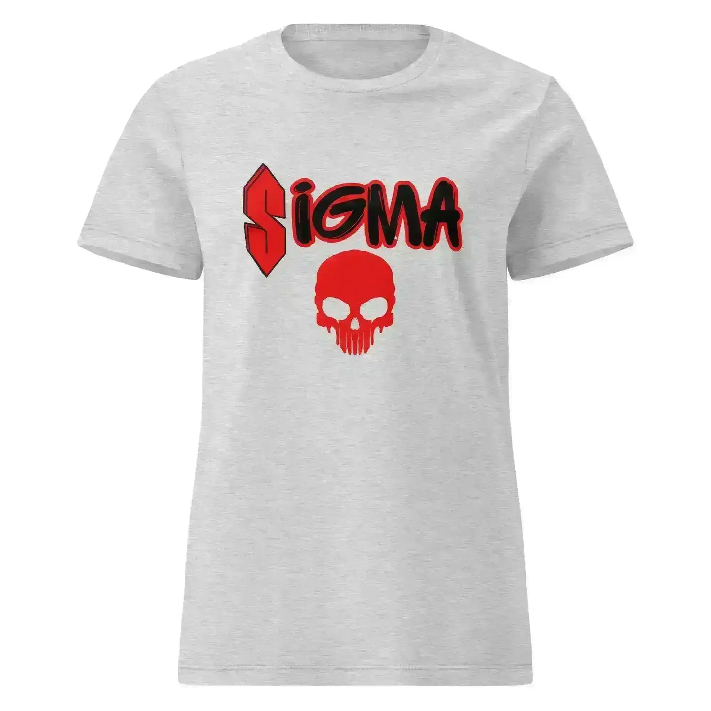 Sigma Fitted Tee - Gen Z Sigma Energy - Cady Creations