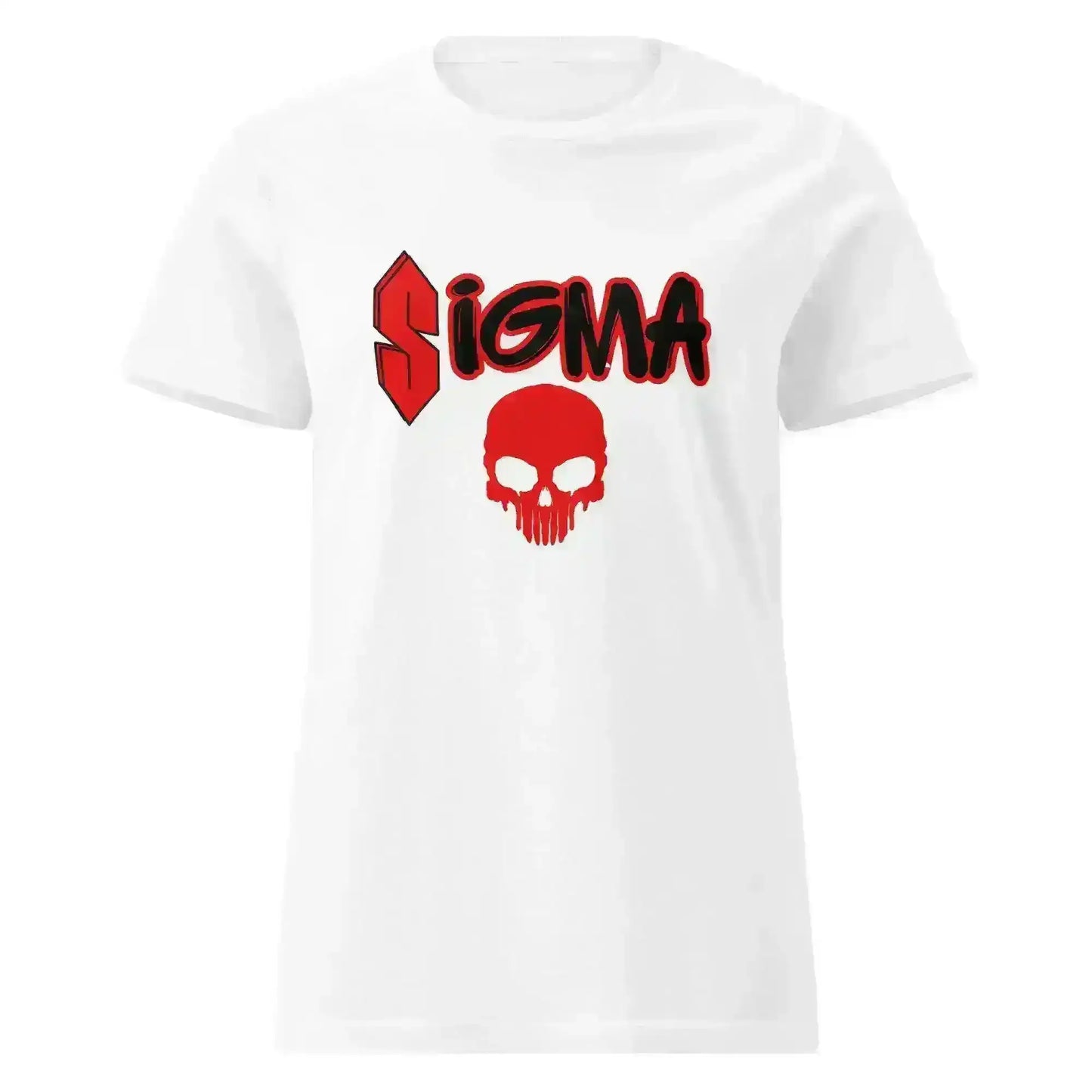 Sigma Fitted Tee - Gen Z Sigma Energy - Cady Creations