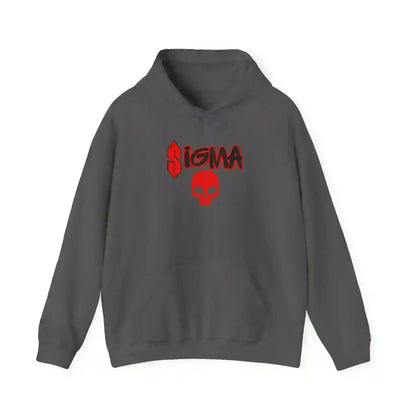 Sigma Skull Pullover Hoodie - Gen Z Sigma Energy - Cady Creations