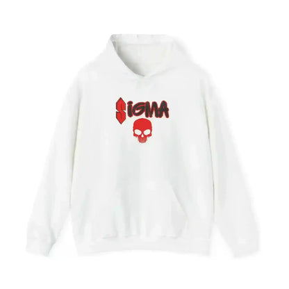 Sigma Skull Pullover Hoodie - Gen Z Sigma Energy - Cady Creations