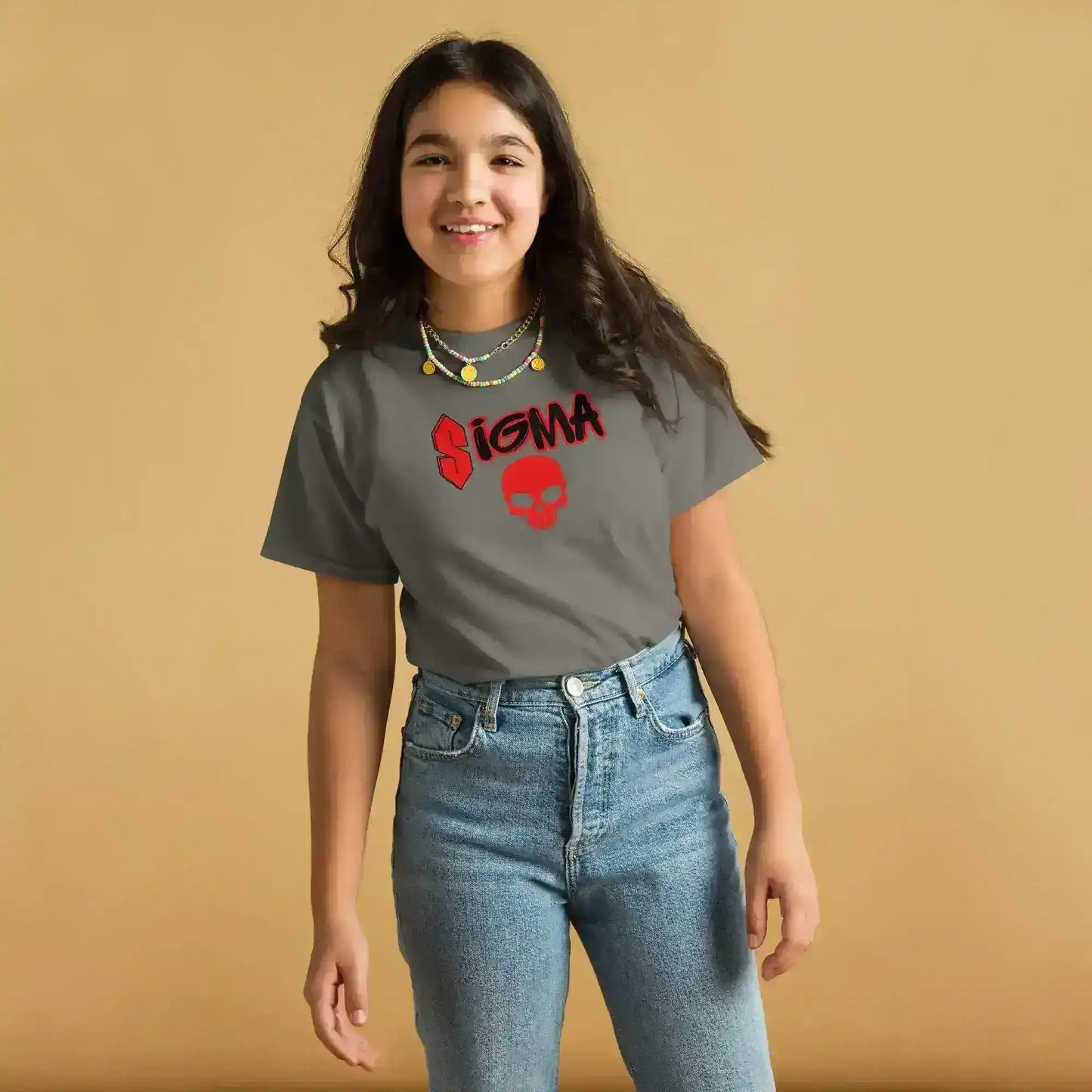 Sigma Youth Tee - Gen Z Sigma Energy - Cady Creations