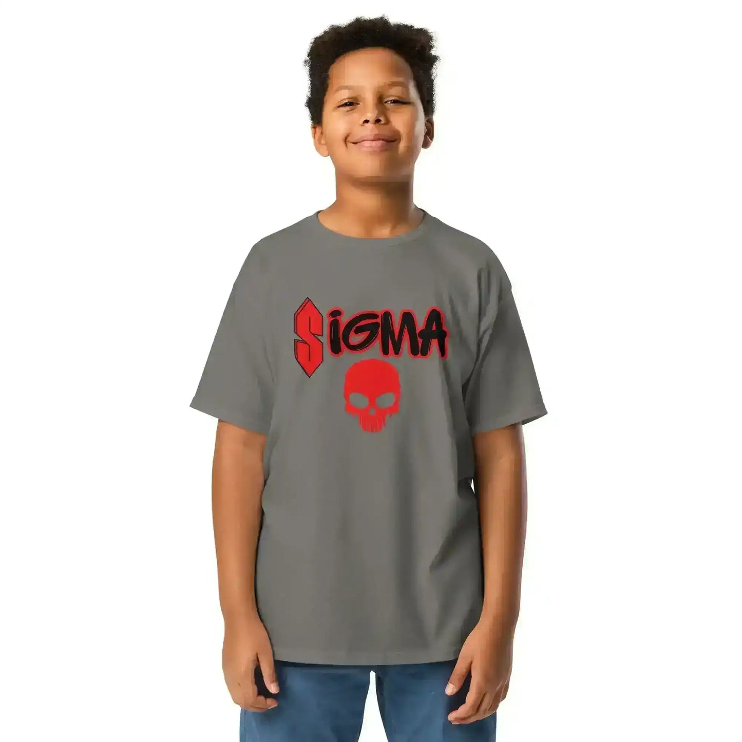 Sigma Youth Tee - Gen Z Sigma Energy - Cady Creations