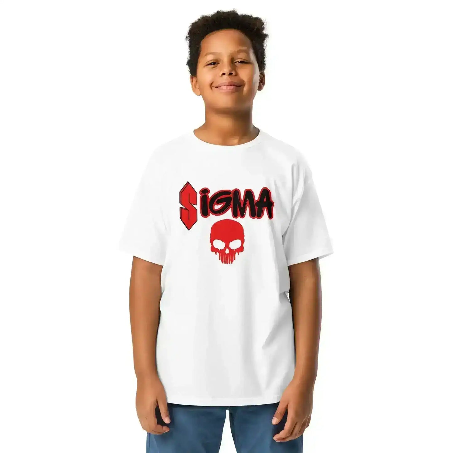 Sigma Youth Tee - Gen Z Sigma Energy - Cady Creations