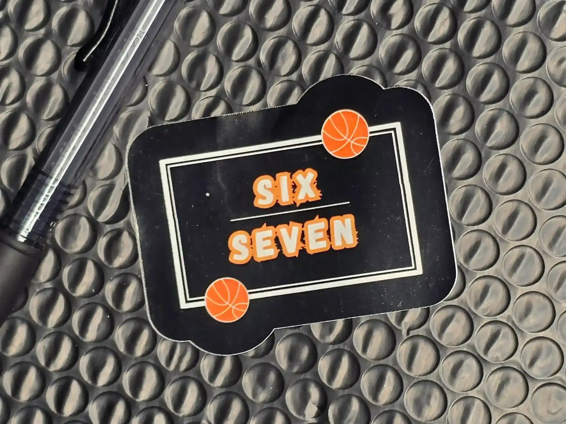 Six Seven OG Sticker | Meme Basketball Vinyl Decal - Cady Creations