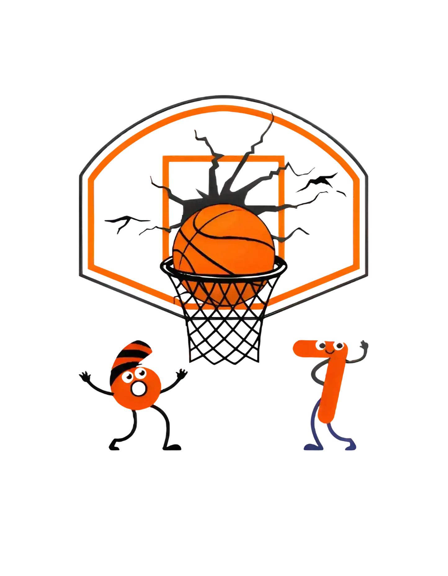  Six Seven Dunk - Premium Vinyl Sticker - Cady Creations