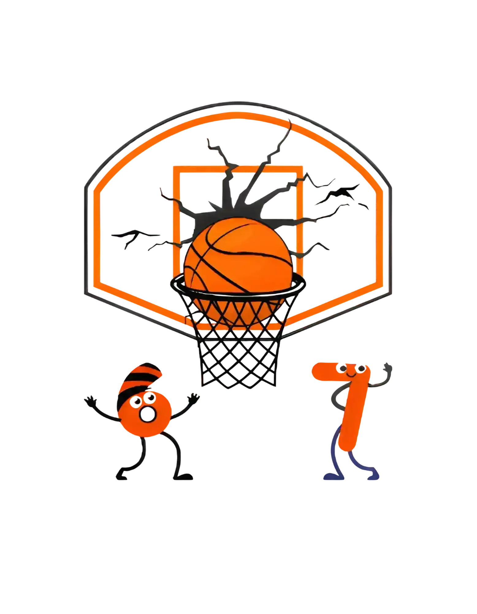  Six Seven Dunk - Premium Vinyl Sticker - Cady Creations