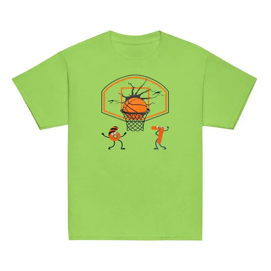 Six Seven Dunk Youth Tee - Internet Core Basketball Meme - Cady Creations
