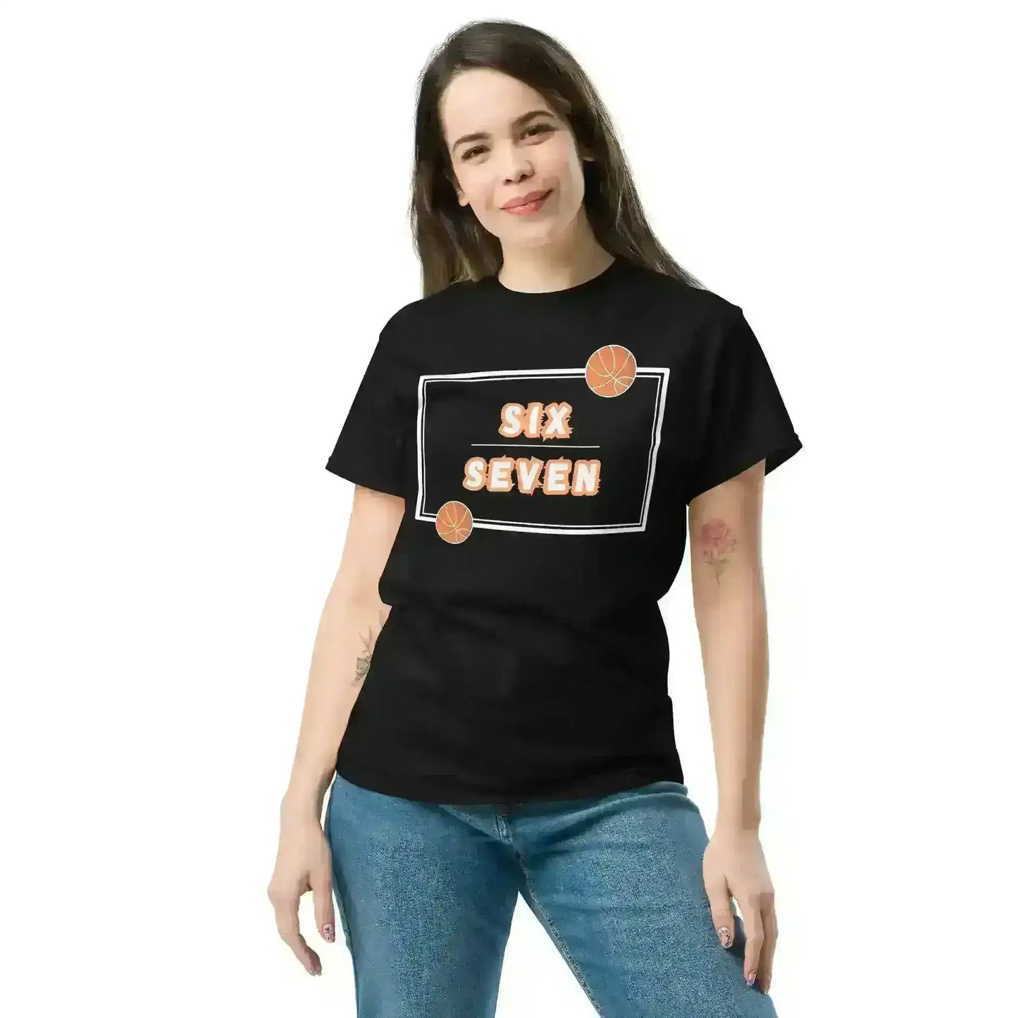 Six Seven Viral Meme Unisex Graphic Tee - Cady Creations