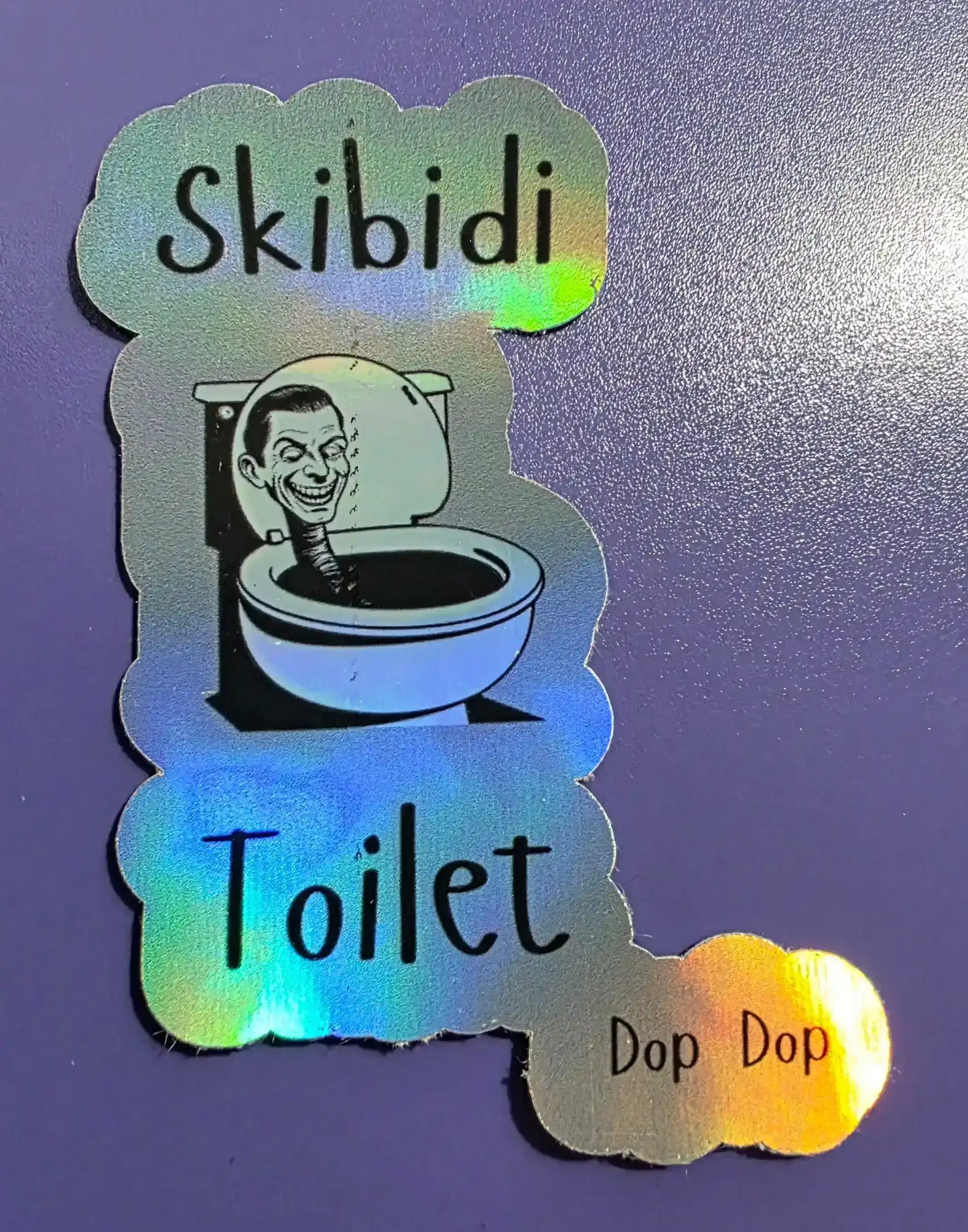  Skibidi Toilet Dop Dop - Premium Vinyl Sticker - Cady Creations