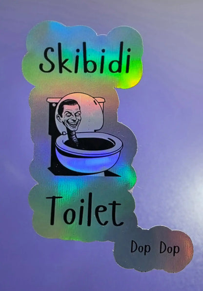  Skibidi Toilet Dop Dop - Premium Vinyl Sticker - Cady Creations