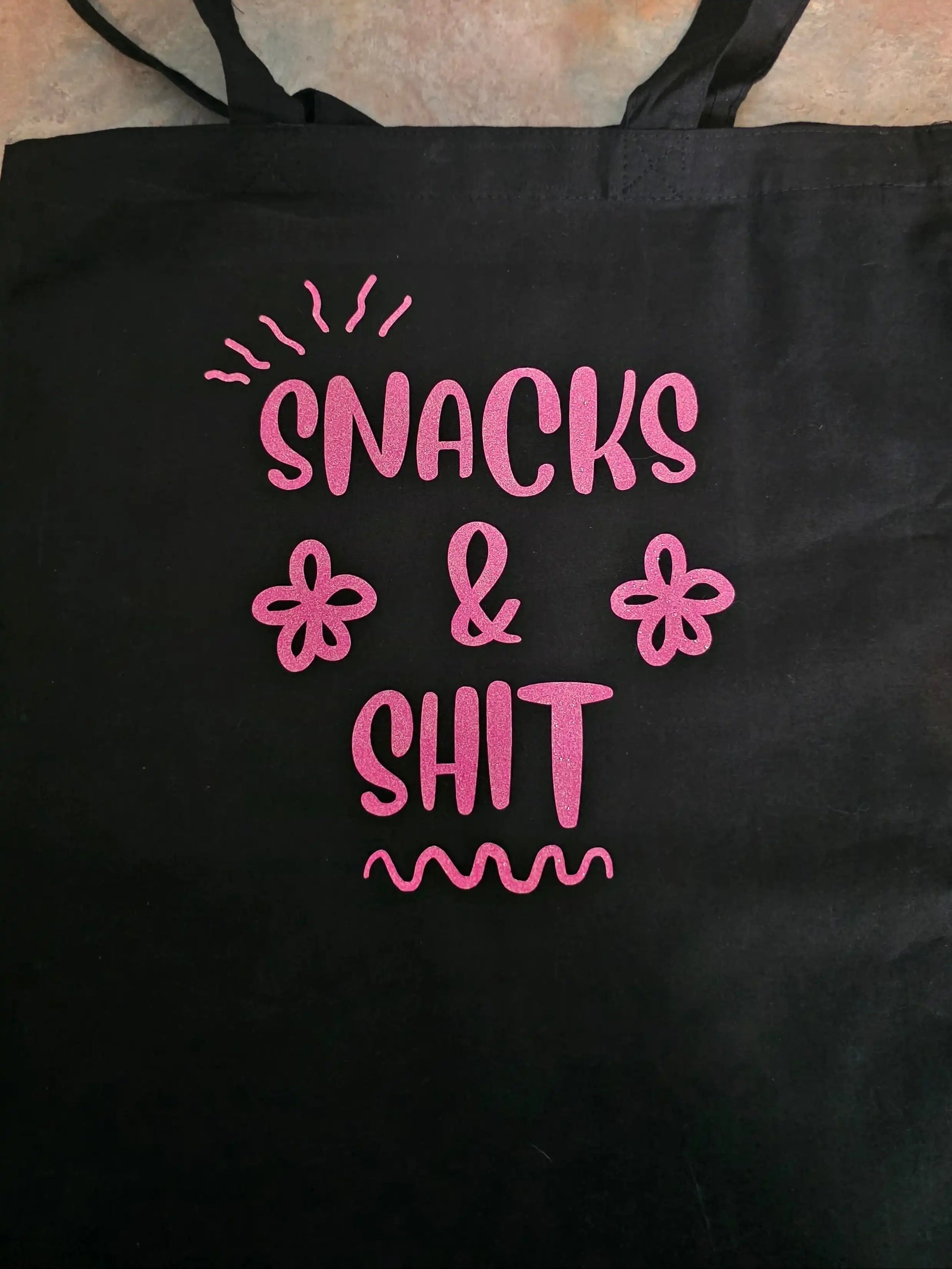  Snacks and Shit - Tote Bag - Cady Creations