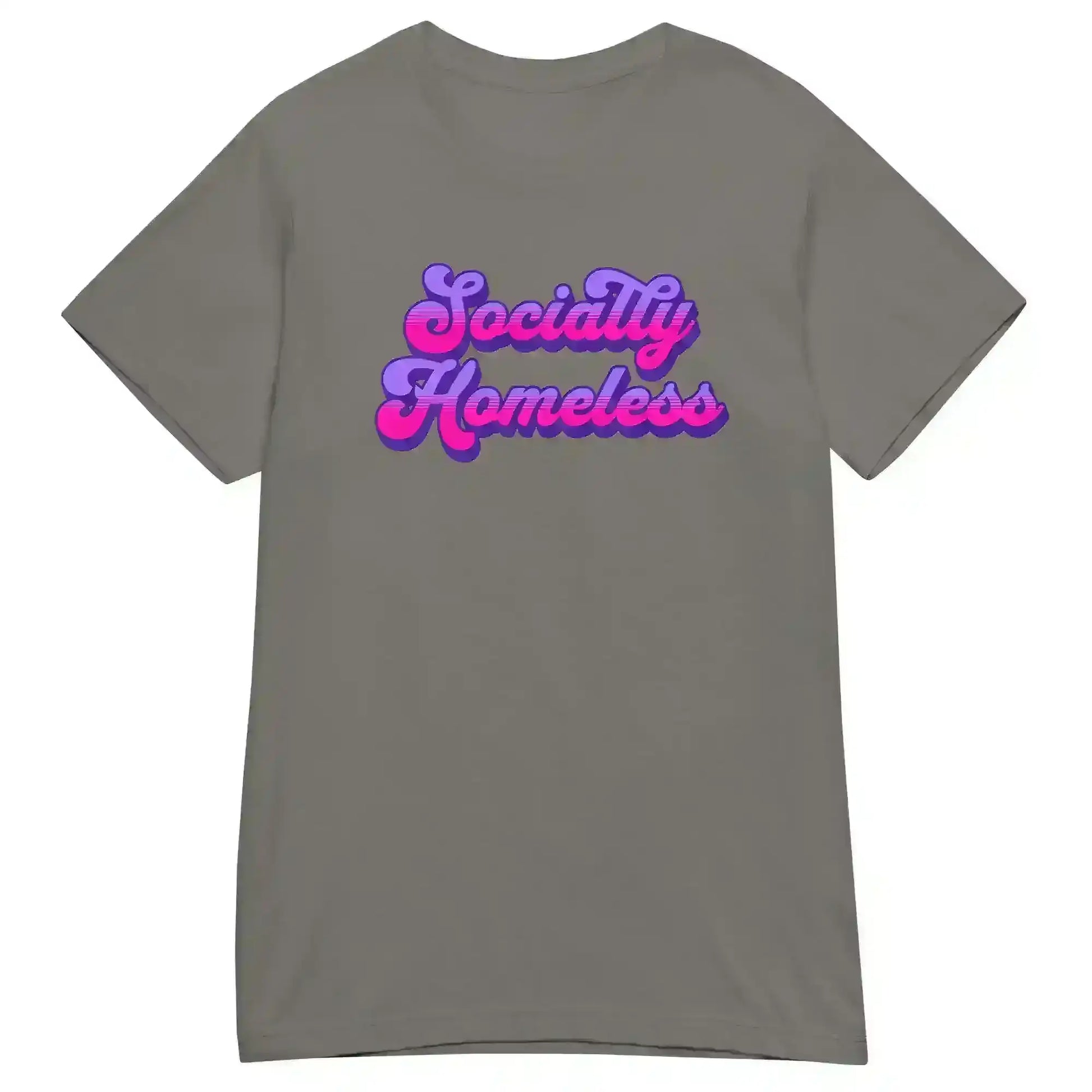 Socially Homeless Fitted Tee - Cady Creations