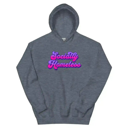 Socially Homeless Pullover Hoodie - Cady Creations