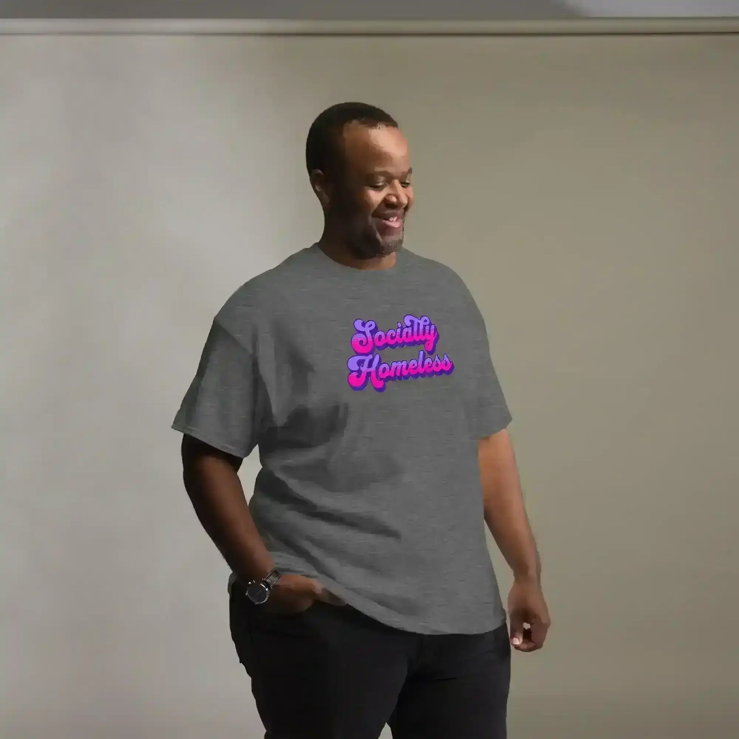 Socially Homeless Unisex Tee - Cady Creations