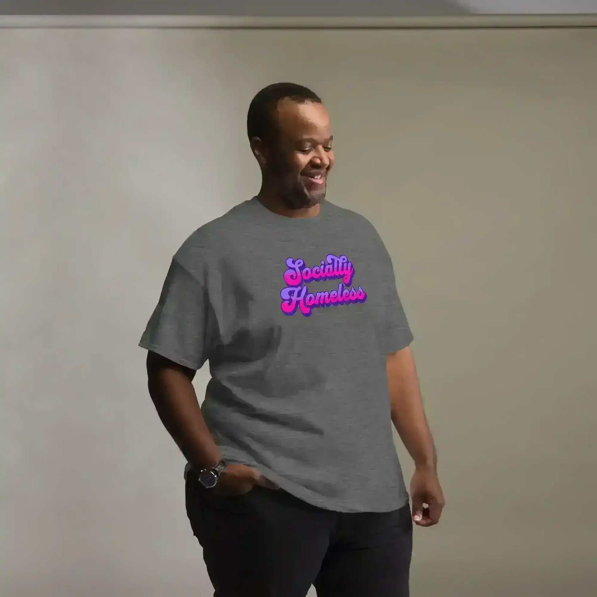 Socially Homeless Unisex Tee - Cady Creations
