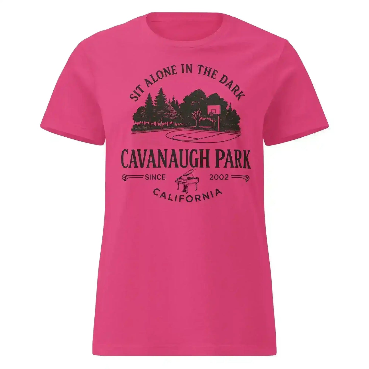 Something Corporate Cavanaugh Park Inspired Fitted Graphic Tee - Cady Creations