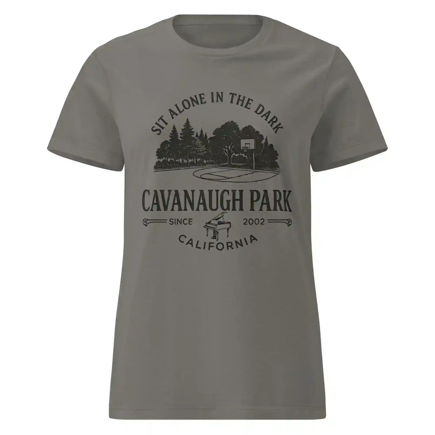 Something Corporate Cavanaugh Park Inspired Fitted Graphic Tee - Cady Creations