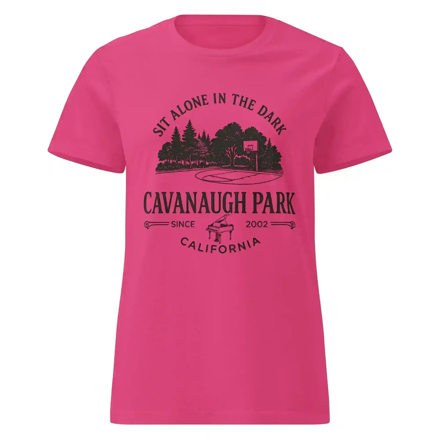 Something Corporate Cavanaugh Park Inspired Fitted Graphic Tee - Cady Creations