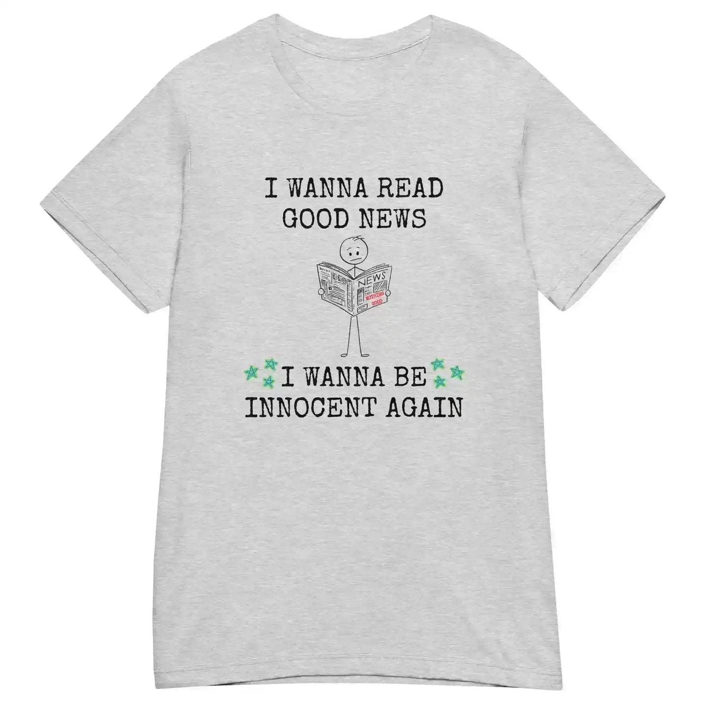 Good News Something Corporate Inspired Fitted Tee - Cady Creations