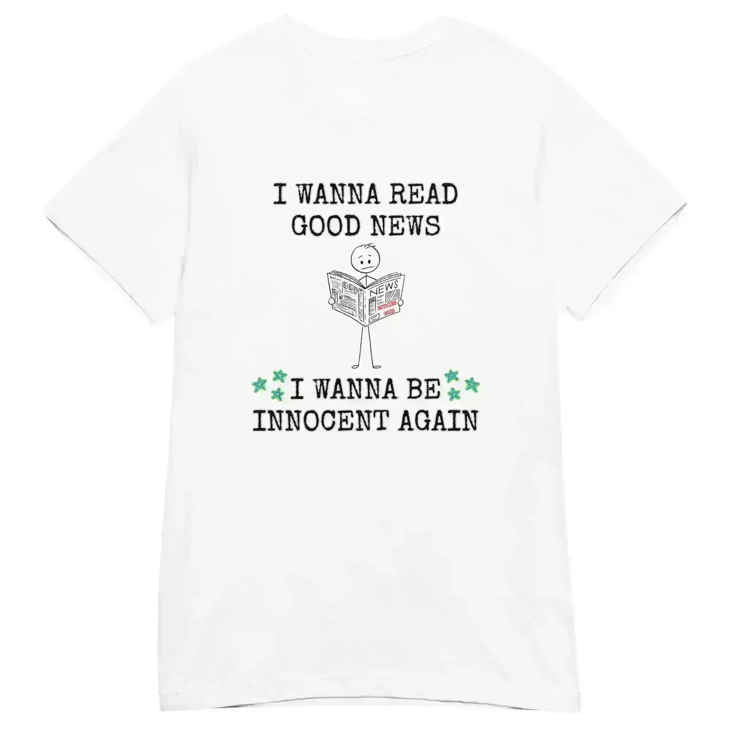 Good News Something Corporate Inspired Fitted Tee - Cady Creations