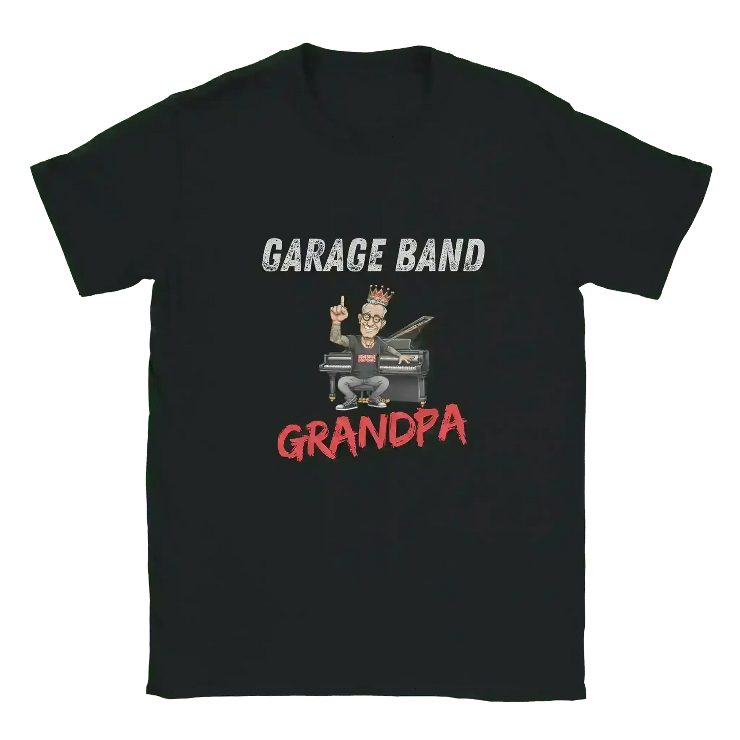 Something Corporate Inspired Garage Band Grandpa - Unisex Tee - Cady Creations