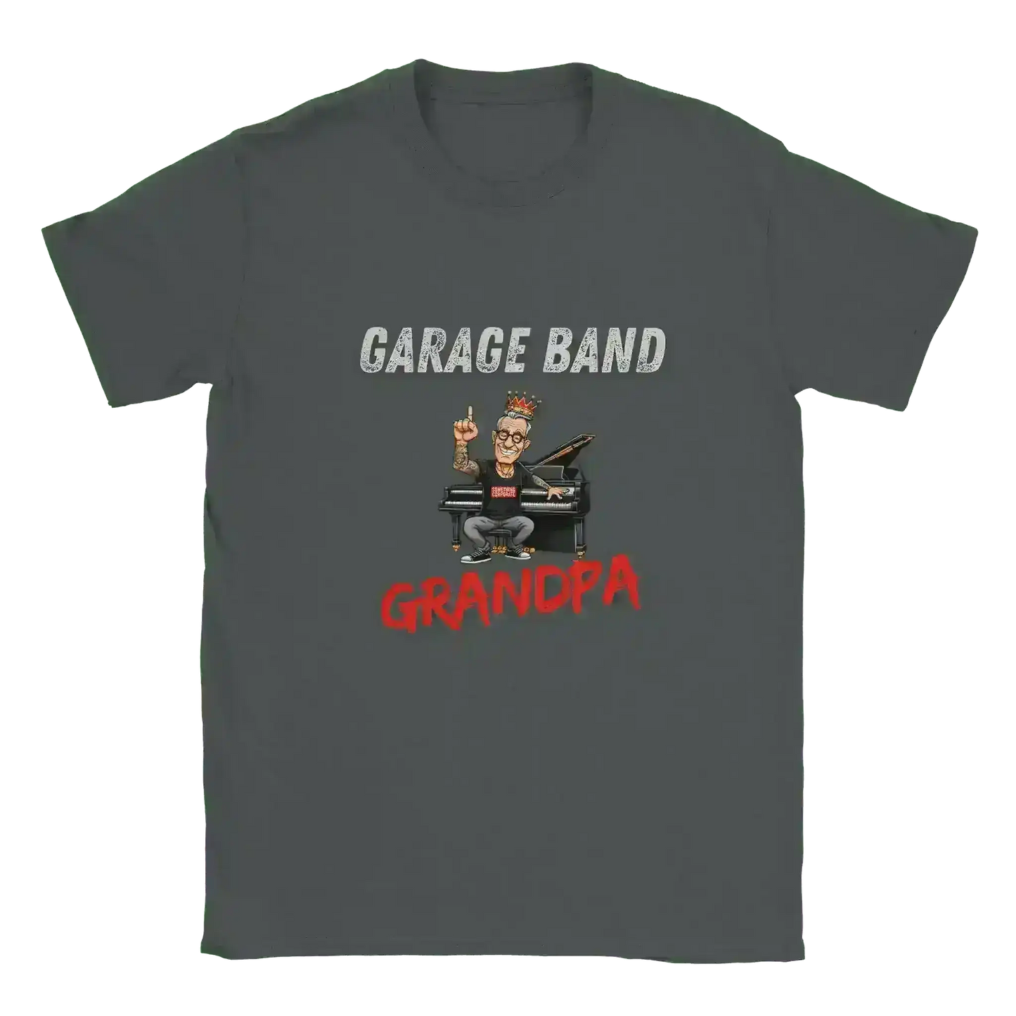 Something Corporate Inspired Garage Band Grandpa - Unisex Tee - Cady Creations