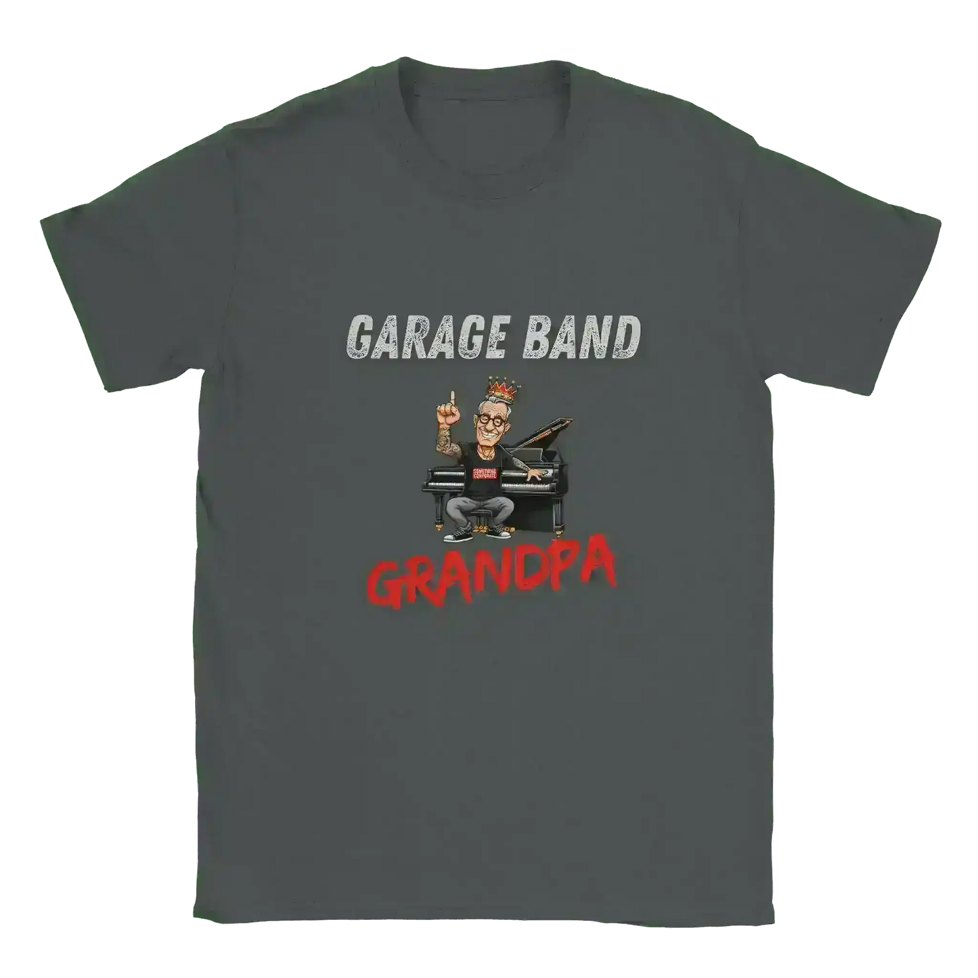 Something Corporate Inspired Garage Band Grandpa - Unisex Tee - Cady Creations