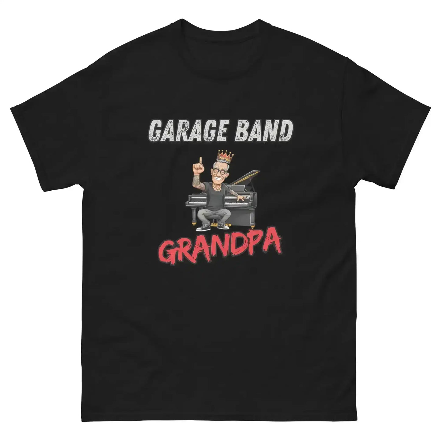 Something Corporate Inspired Garage Band Grandpa - Unisex Tee - Cady Creations