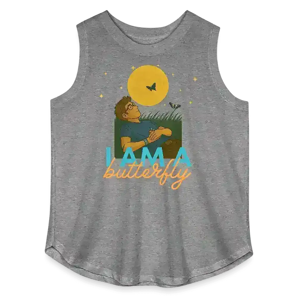Something Corporate Me And The Moon Inspired - Curvy Tank - Cady Creations