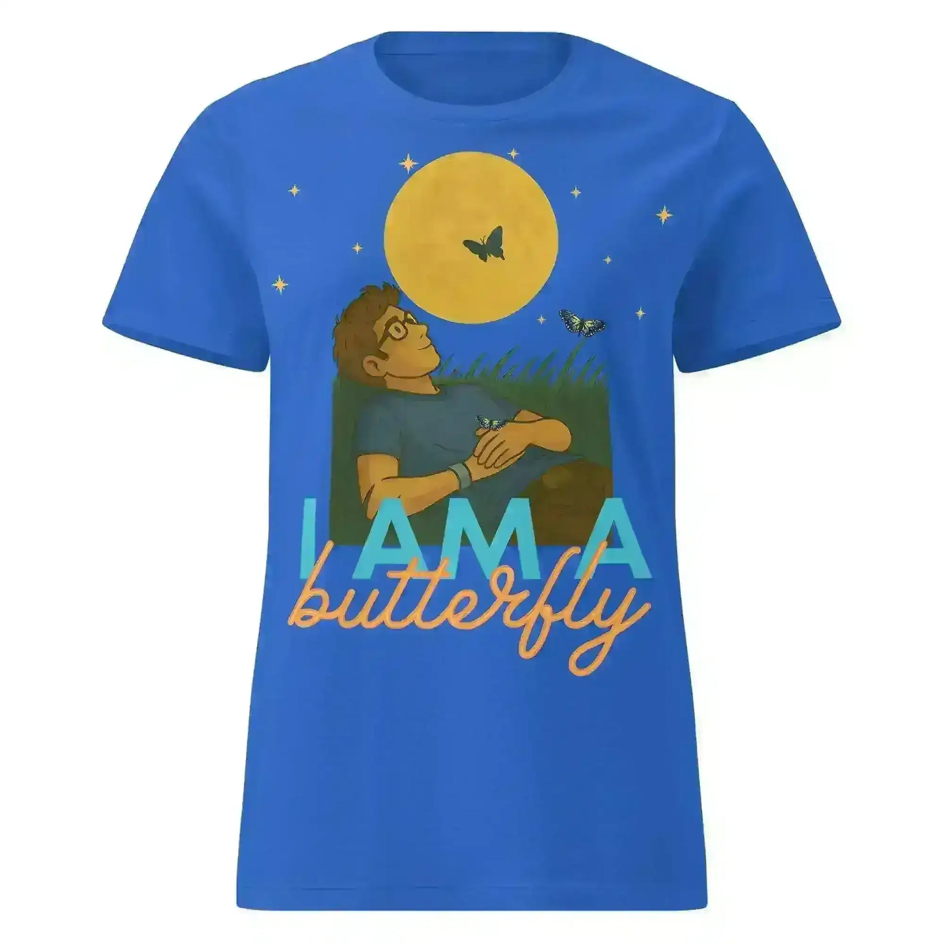 Something Corporate Me And The Moon Inspired - Fitted Tee - Cady Creations