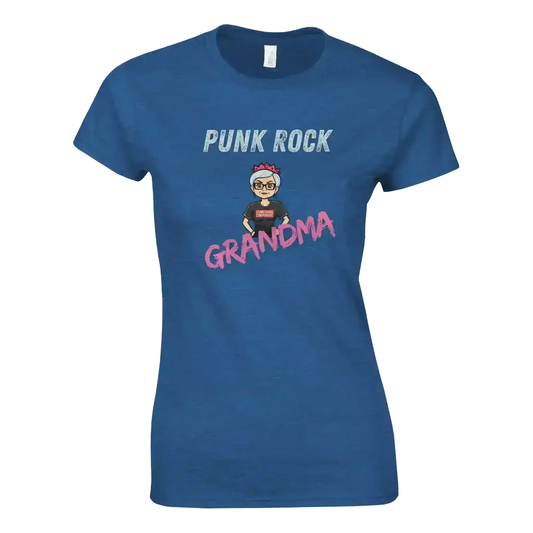Something Corporate Punk Rock Grandma - Fitted Tee - Cady Creations