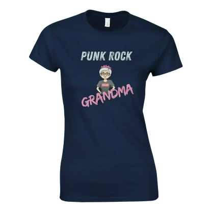 Something Corporate Punk Rock Grandma - Fitted Tee - Cady Creations