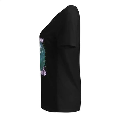 Something Corporate Space Inspired V-Neck Graphic Tee - Cady Creations