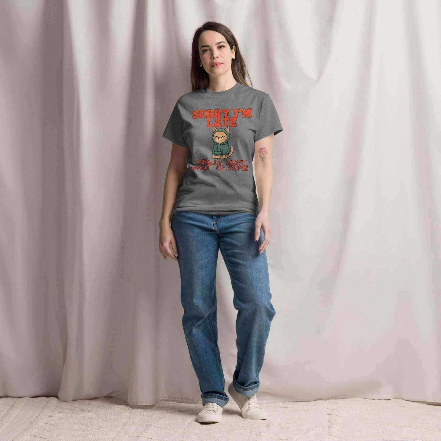 Sorry I'm Late - Unisex Tee - Cady Creations